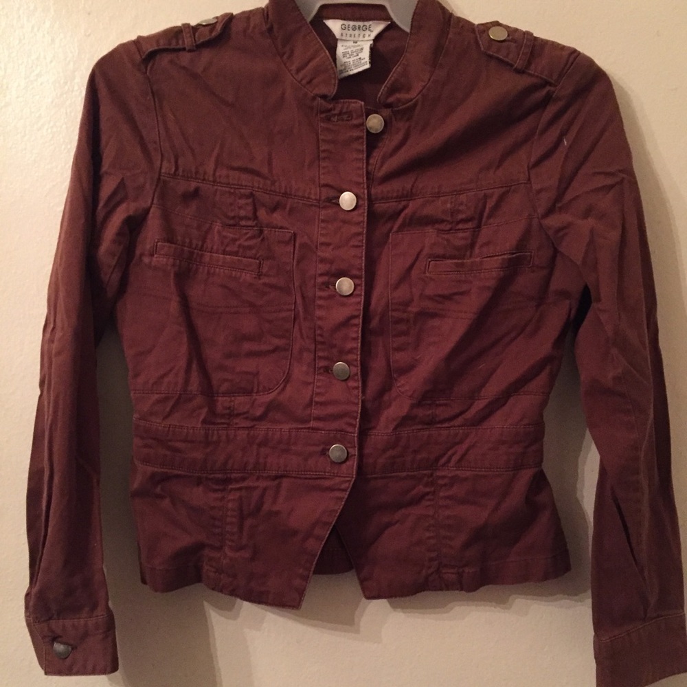 George Military Style Jacket Size 10
